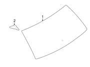 Ford OEM Liftgate Glass Hinge #D8BZ14474E Ford OEM Liftgate Glass Hinge #D8BZ14474E