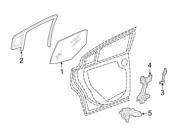 Mopar OEM Window Channel #68040040AF Mopar OEM Window Channel #68040040AF