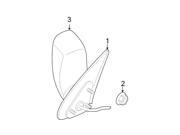 OEM Mopar Driver Side Exterior Electric Rearview Mirror 2008-2010 Commander OEM Mopar Driver Side Exterior Electric Rearview Mirror 2008-2010 Commander