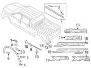 Ford OEM Exterior Decal #FL3Z9925622AA Ford OEM Exterior Decal #FL3Z9925622AA