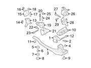 Ford OEM Auto Trans Mount Bolt #W500321S439 Ford OEM Auto Trans Mount Bolt #W500321S439