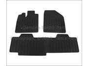 OEM Black All Weather Vinyl Rubber Floor Mats 2007-2010 Ford Edge OEM Black All Weather Vinyl Rubber Floor Mats 2007-2010 Ford Edge