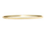 Polished Slip On Bangle in 14K Yellow Gold 3.00 mm