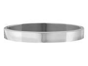 Hinged Bangle in Sterling Silver 9.5mm