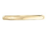 Polished Hinge Bangle in 14K Yellow Gold 6.00 mm
