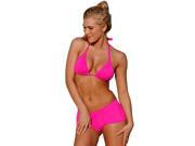 UjENA Neon Magenta Cheeky Booty Bikini Bottom Only