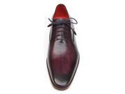 Paul Parkman Men s Plain Toe Oxfords Leather Purple Shoes Id 019