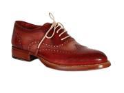 Paul Parkman Men s Wingtip Oxfords Bordeaux Camel Shoes Id 027B