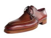 Paul Parkman Goodyear Brown Welted Square Toe Apron Derby Shoes Id 322A7