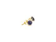 1.50 CTW Diamond 10kt Yellow Gold Womens Round Black Colored Diamond Solitaire Screwback Earrings 1.50 CTW Diamond 10kt Yellow Gold Womens Round Black Colored Diamond Solitaire Screwback Earrings