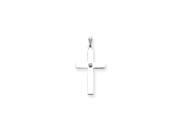 14k White Gold .02ct. Diamond Cross Pendant 14k White Gold .02ct. Diamond Cross Pendant