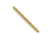 14k 1.5mm Cable Chain Anklet 14k 1.5mm Cable Chain Anklet