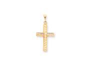 10k Diamond Cut Cross Pendant 10k Diamond Cut Cross Pendant