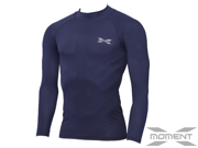 X Moment Long Sleeve Tight BLUE M Made in Taiwan
