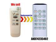 Replacement for LG Air Conditioner Remote Control Akb74235402