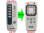 HA S001 Replacement for Sharp Air Conditioner Remote Control works for AF R100MX AF R120MX AF R128MX AF S60PX AF S80PX AF S85PX AF S100PX AF S120PX AF S125PX