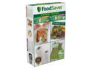 FoodSaver® Multi Pack Vacuum Seal Bags Rolls Starter Kit FSFSBF0940 000