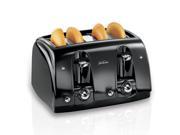 Sunbeam® 4 Slice Extra Wide Slot Toaster Black TSSBTR4SBK