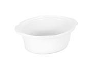 Replacement Stoneware Crock Pot® 7 Quart Oval Slow Cooker White 130003 000 000