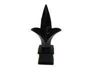 Nuvo Iron Decorative Triad Picket for 5 8 x 5 8 Metal Pickets Black