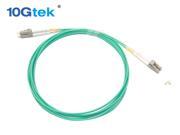 3 Meter 10ft OM3 Fiber Optic Patch Cable LC to LC 10Gb MM Duplex 50 125 LSZH