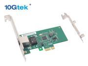 10Gtek Intel I210 Chip Gigabit Ethernet Network Card NIC Single Copper RJ45 Port PCI Express 2.1 x1 Same as I210 T1