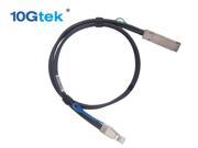10Gtek External Mini SAS HD SFF 8644 to QSFP Cable 30AWG 1 Meter 3.3ft
