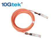 10Gtek Compatible for Mellanox MC2210310 020 40GbE QSFP Direct attach Active Optical Cable MMF 20 Meter
