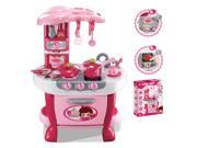 Deluxe Kitchen Appliance Cooking Play Set With Lights Sound