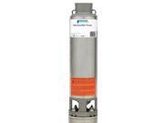 Goulds GS Stainless Steel Series 4 3 Wire with Control Box 5GPM 1 2HP 230V Submersible Pump