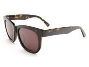 Atlantis Brown Tortoise Shell Pattern Sunglasses with Handmade Acetate Frames Brown Shell Pattern with Brown Lenses