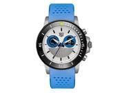 Harwish Waterproof Military Sport Quartz Watch LED Digital Analog Alarm Wristwatch Unisex Blue