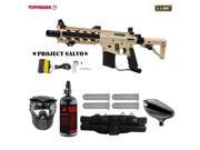 Tippmann U.S. Army Project Salvo Starter HPA Paintball Gun Package - Tan Tippmann U.S. Army Project Salvo Starter HPA Paintball Gun Package - Tan
