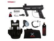 Tippmann 98 Custom Lieutenant Paintball Gun Package Black