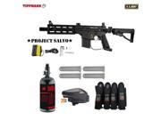 Tippmann U.S. Army Project Salvo Advanced Paintball Gun Package A Black