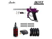 Azodin Blitz 3 Advanced Paintball Gun Package Purple