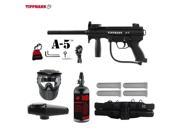Tippmann A 5 Standard Starter HPA Paintball Gun Package Black