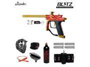 Azodin Blitz 3 Electronic Maddog Elite CO2 Paintball Gun Package Orange