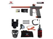 Empire Mini GS Private HPA Paintball Gun Package Dust Grey Orange