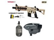 Tippmann U.S. Army Project Salvo Advanced HPA Paintball Gun Package Tan