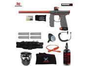Empire Mini GS Specialist HPA Paintball Gun Package Dust Grey Orange