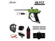 Azodin Blitz 3 Electronic Maddog Elite CO2 Paintball Gun Package Green
