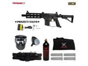 Tippmann U.S. Army Project Salvo Beginner CO2 Paintball Gun Package B Black