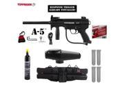 Tippmann A 5 w Response Trigger 9oz. CO2 Paintball Gun Package Black