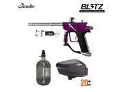 Azodin Blitz 3 HPA Paintball Gun Package Purple