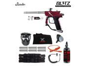 Azodin Blitz 3 Corporal HPA Paintball Gun Package Red