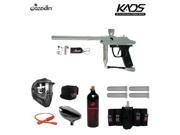 Azodin Kaos Maddog Elite CO2 Paintball Gun Package Gunmetal Blue