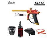 Azodin Blitz 3 1 Star Nitro Paintball Gun Package Orange