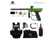 Proto Rize Lieutenant HPA Paintball Gun Package Lime Dust