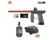Empire Mini GS HPA Paintball Gun Package Dust Grey Orange